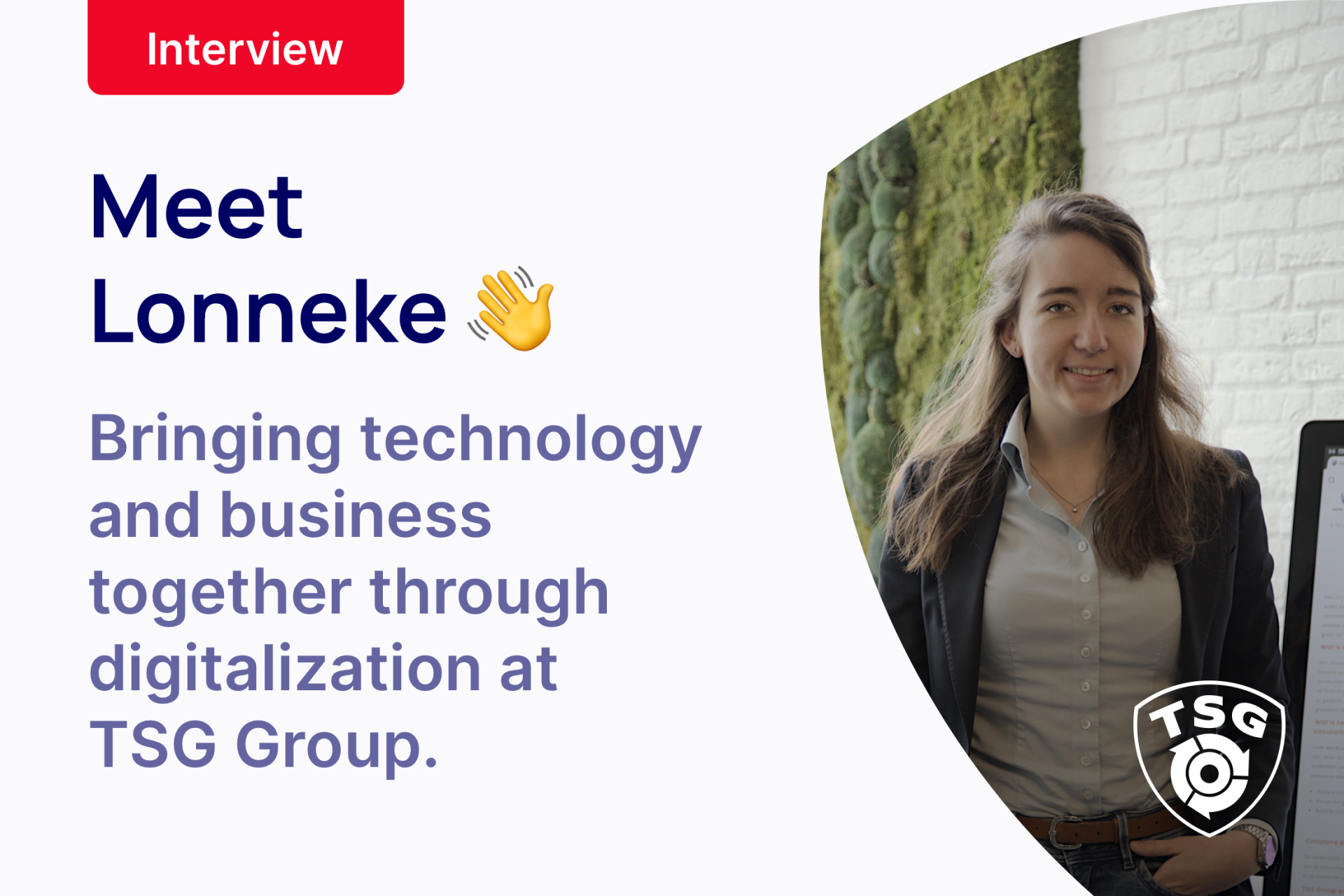 Interview with Lonneke: Opportunities in digitalization