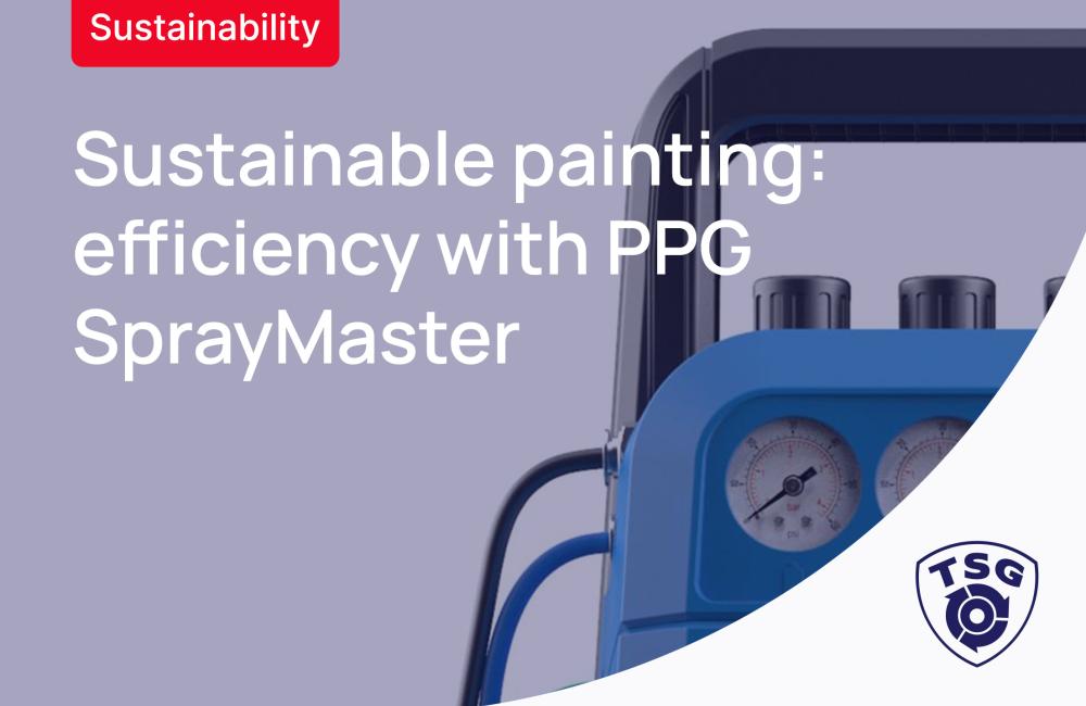 The sustainable innovation of PPG: a revolutionary paint spraying system